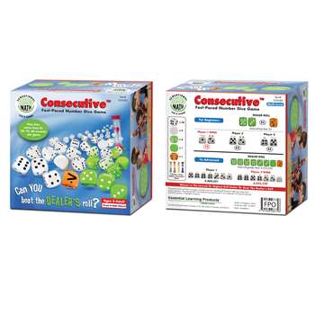 Fastpaced Number Dice Game Consecutive, ELP626686