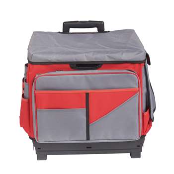 Red Rolling Cart/Organizer Bag, ELR0550BRD