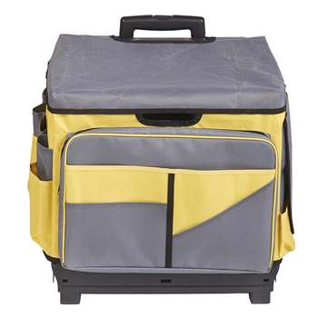 Yellow Rolling Cart/Organizer Bag, ELR0550BYE