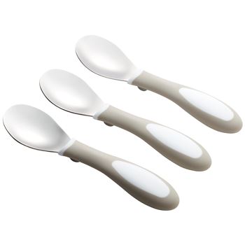 Stainless Steel Spoons Set Of 3, ELR18103WHLG