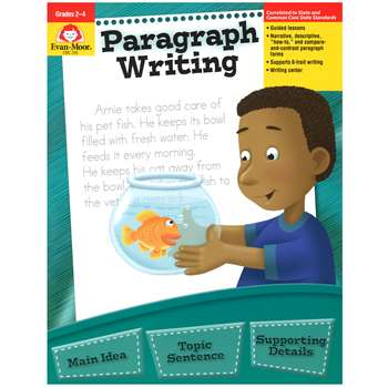 Paragraph Writing Gr 2-4 By Evan-Moor