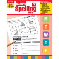 Building Spelling Skills Grade 2 By Evan-Moor