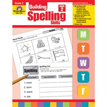 Building Spelling Skills Grade 2 By Evan-Moor