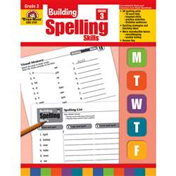 Building Spelling Skills Grade 3 By Evan-Moor