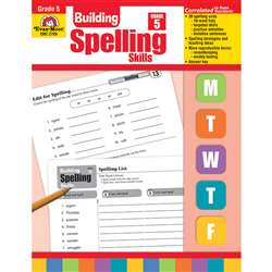 Building Spelling Skills Grade 5 By Evan-Moor