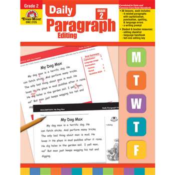 Daily Paragraph Editing Grade 2 By Evan-Moor