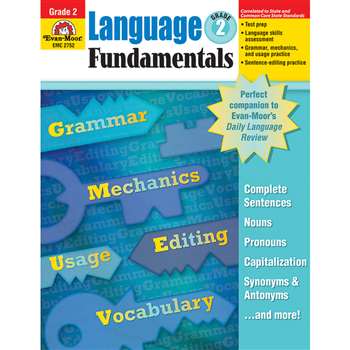 Language Fundamentals Grade 2 By Evan-Moor