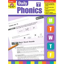 Daily Phonics Practice Gr 2 By Evan-Moor