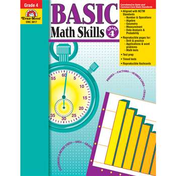 Basic Math Skills Grade 4 By Evan-Moor