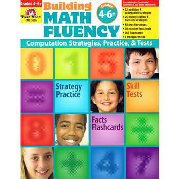 Math Fluency Gd 4-6+ By Evan-Moor