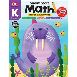 Smart Start Math Grade K Stories & Activities, EMC3045