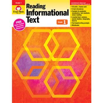 Shop Gr 1 Reading Informational Text Lessons For Common Core Mastery - Emc3201 By Evan-Moor