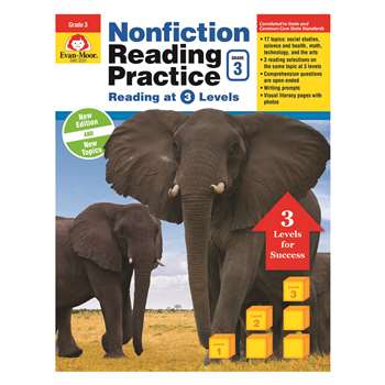 Nonfiction Reading Practice Gr 3, EMC3233