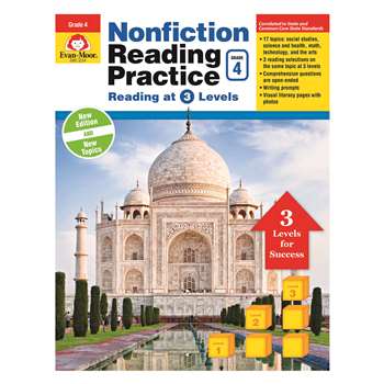 Nonfiction Reading Practice Gr 4, EMC3234