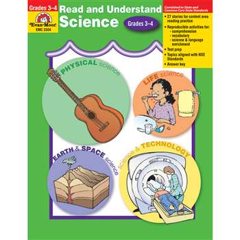 Read And Understand Science Grade 3-4 By Evan-Moor