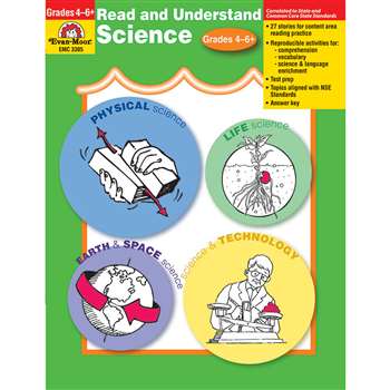Read And Understand Science Grade 4-6 By Evan-Moor