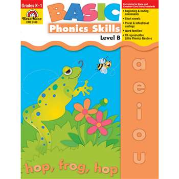 Basic Phonics Skills Level B By Evan-Moor