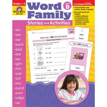 Book Word Family Level D Stories & Activities By Evan-Moor