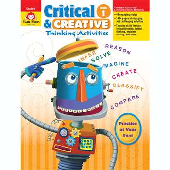 Critical And Creative Thinking Activities Gr 1 By Evan-Moor