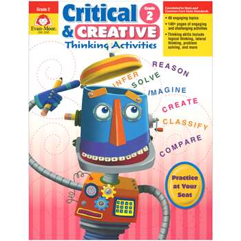 Critical And Creative Thinking Activities Gr 2 By Evan-Moor