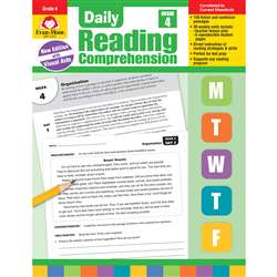 Daily Reading Comprehension Gr 4, EMC3614