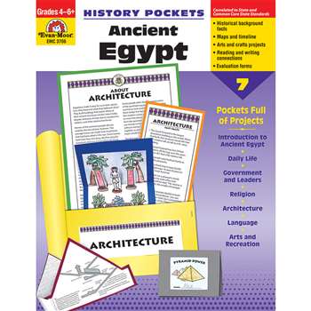 History Pockets Ancient Egypt By Evan-Moor