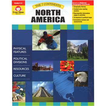 7 Continents North America By Evan-Moor