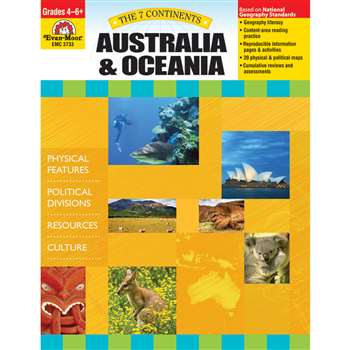 7 Continents Australia And Oceania By Evan-Moor
