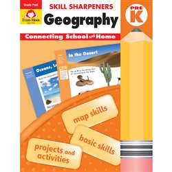 Skill Sharpeners Geography Gr Pre K, EMC3739