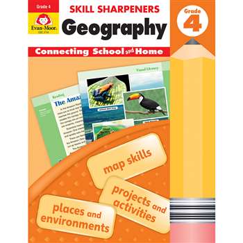 Skill Sharpeners Geography Gr 4, EMC3744
