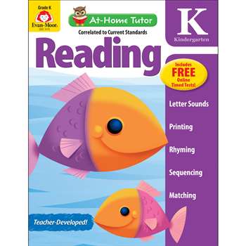 Home Tutor Reading Gr K Vowel Sounds, EMC4178