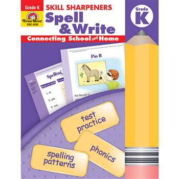 Spell & Write Kindergarten By Evan-Moor