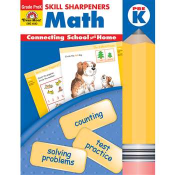 Math Pre Kindergarten By Evan-Moor