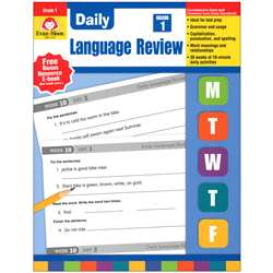 Daily Language Review Grade 1 By Evan-Moor