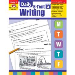 Daily 6 Trait Writing Gr 3 By Evan-Moor
