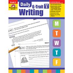 Daily 6 Trait Writing Gr 5 By Evan-Moor