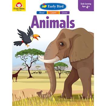 Early Bird Read Learn Grow Animals, EMC7053