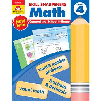 Skill Sharpeners Math Grade 4, EMC8254