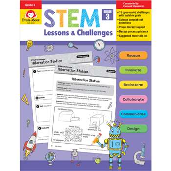 Stem Lessons & Challenges Grade 3, EMC9943