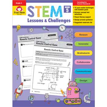 Stem Lessons & Challenges Grade 5, EMC9945
