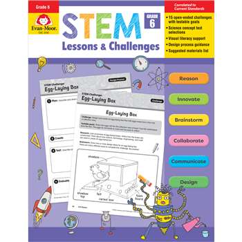 Stem Lessons & Challenges Grade 6, EMC9946