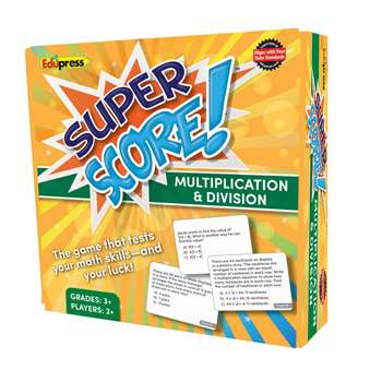 Super Score Game Mult Div Gr 3-4, EP-2081