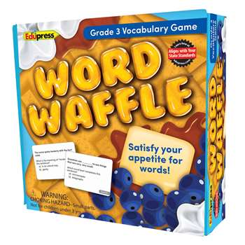 Word Waffle Game Gr 3, EP-2094