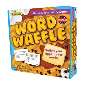 Word Waffle Game Gr 6, EP-2097