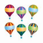 Hot Air Balloons Accents, EP-212