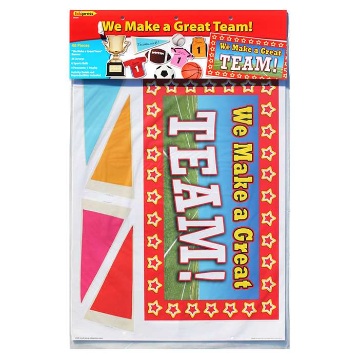 We Make A Great Team Bulletin Board Set By Edupress