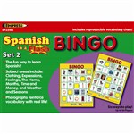 Spanish In A Flash Bingo Set 2 By Edupress