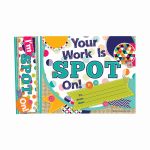 Your Work Is Spot On Bookmark Award, EP-244