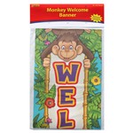 Monkey Welcome Banner By Edupress