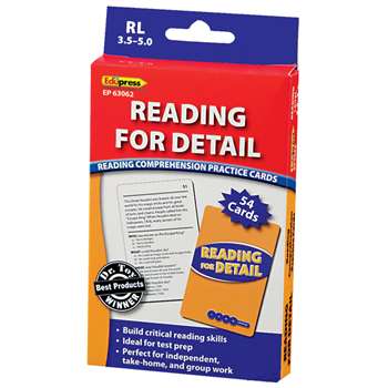 Reading For Detail - 3.5-5.0 By Edupress